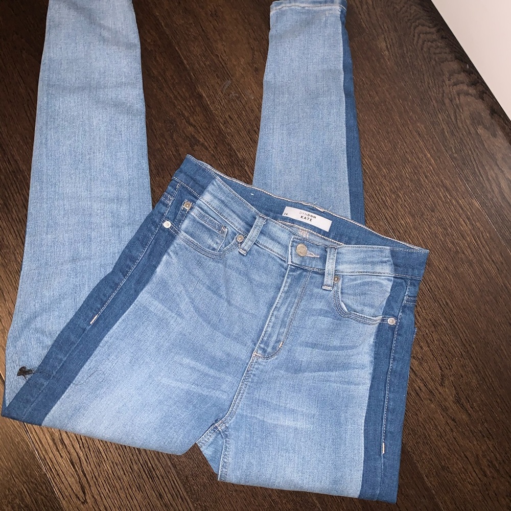 Dynamite KATE Side Stripe Skinny Jeans